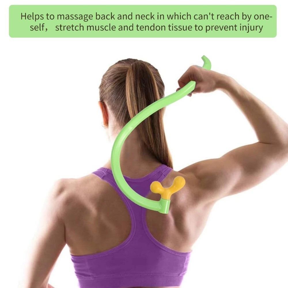 Plastic Self Massager Dual Trigger Point Deep Tissue Massager  For Neck Shoulder