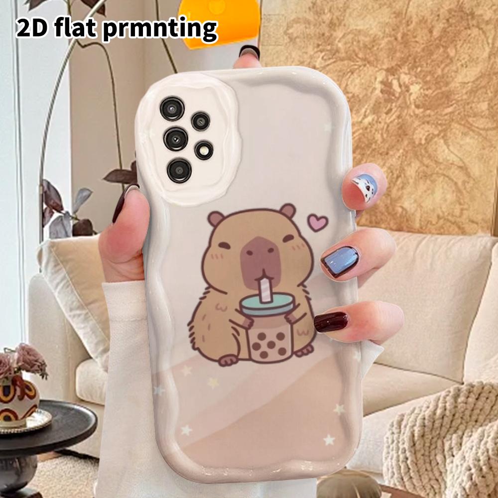 Phone Case: 2D Flat Samsung Galaxy A34 A35 M05 M06 S20 S22 S21 FE Plus 5G Protective Case, Couple Style, Gradient Background, Christmas and Halloween