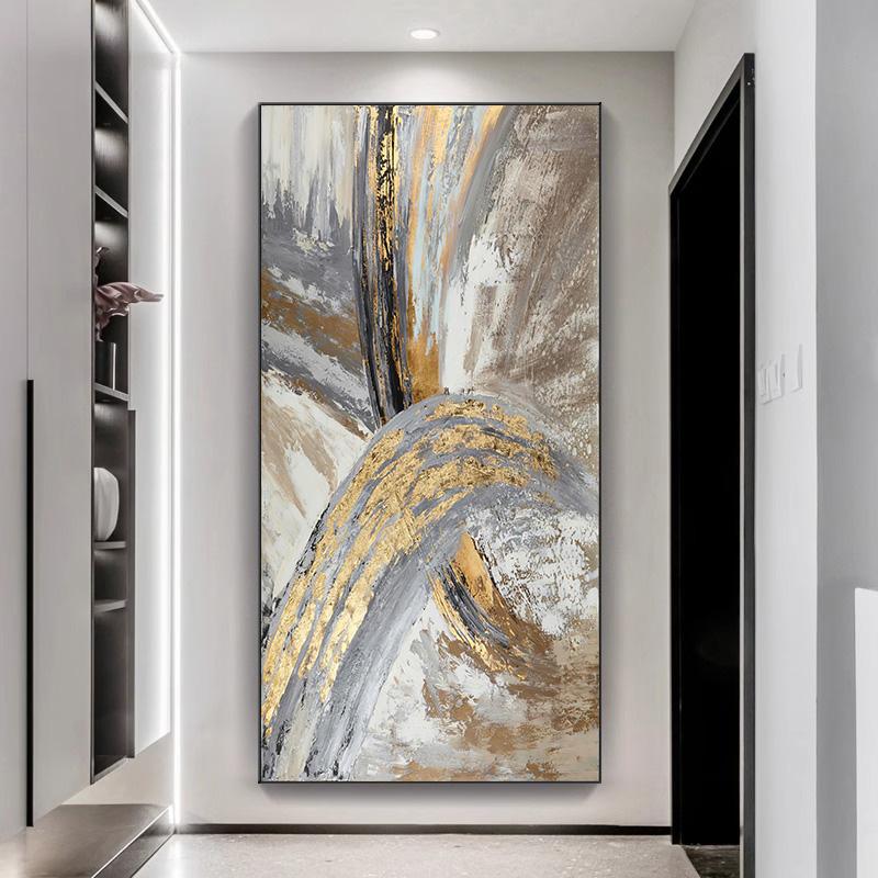 Scandinavian Minimalist Wall Art Light Luxury Abstract Canvas Painting Poster Prints Home Bedroom Living Room Decor