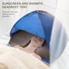 Portable Sun Shelter Mini Beach Tent Summer Beach Breathable Sunbathing Head Tent Face Tent for Outdoor Picnic Seasides Beach