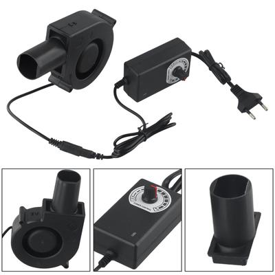 Speed Controller Blower Fan For BBQ Heater Blower 97mm AV Cabinet Adjustable Blower Fan For Car Portable Machine