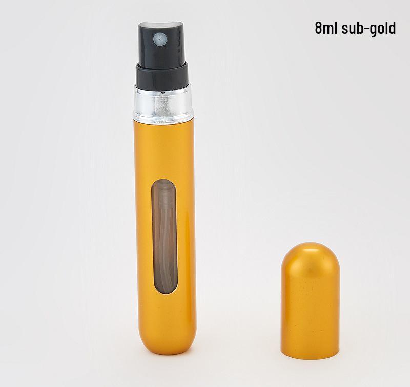 8ml Refillable Bottom-Fill Perfume Bottle – Portable Ultra-Fine Atomizing Spray for Travel