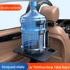 Foldable Car Seat Back Tray Table with Tablet Holder