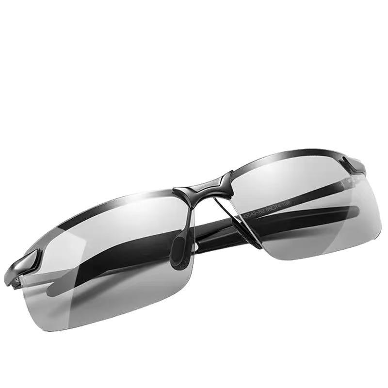 Polarized Night Vision Sunglasses, Male Driver's Driving Goggles, Fishing Sunglasses, Day and Night Dual-use Driving Glasses