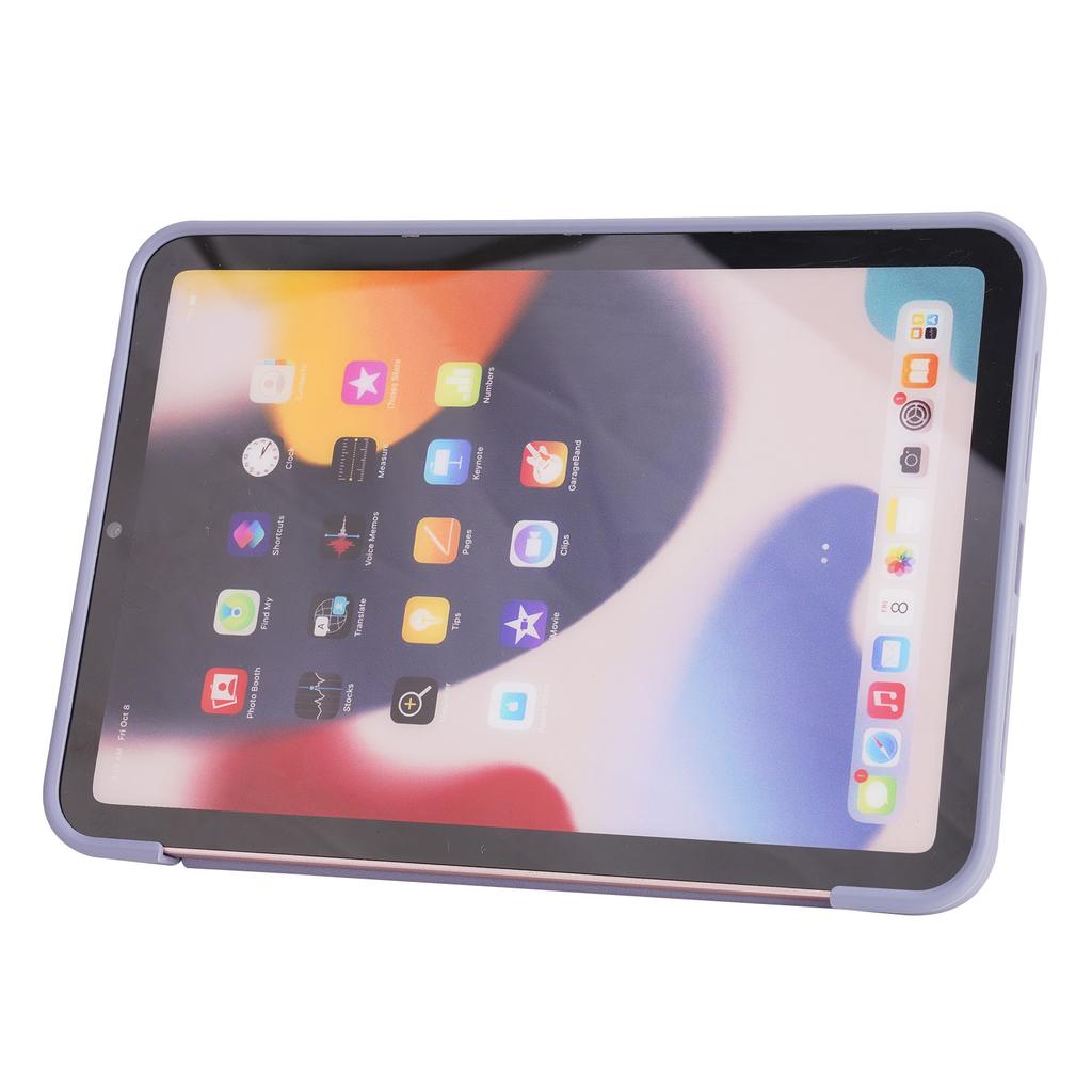 Für iPad Air 11 (2025)/(2024) Hülle PU-Leder+Silikon Origami-Ständer Schutzhülle