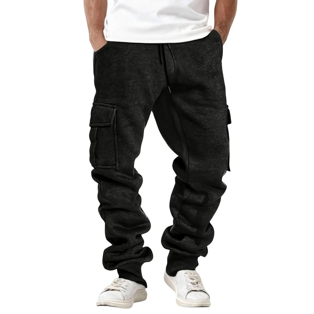 Men's  Sports  Leisure  Versatile  Multiple  Pockets  Workwear  Trousers