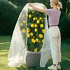 Sacchi di copertura per piante con coulisse, reti da giardino in rete, reti riutilizzabili per insetti e frutta, attrezzi da giardino