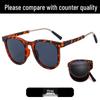 Hochwertige faltbare Mode-Sonnenbrille - UV-Schutz, Trendiger Xiaohongshu-Stil
