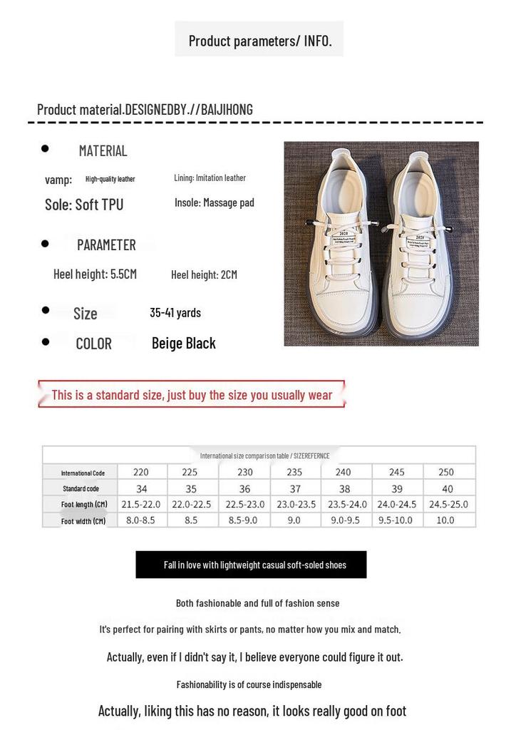 Women's Genuine Leather White Slip-On Shoes - 2025 Casual Soft Sole Flats