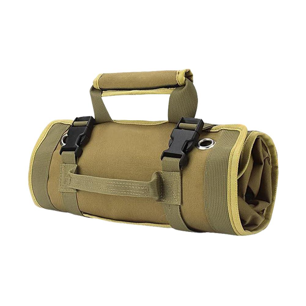 Multi-Purpose Tool Bag Multi Pocket Tool Roll Organizer Portable Hardware Tools Pouch for Mechanic/Electrician/Motorcycle/Truck