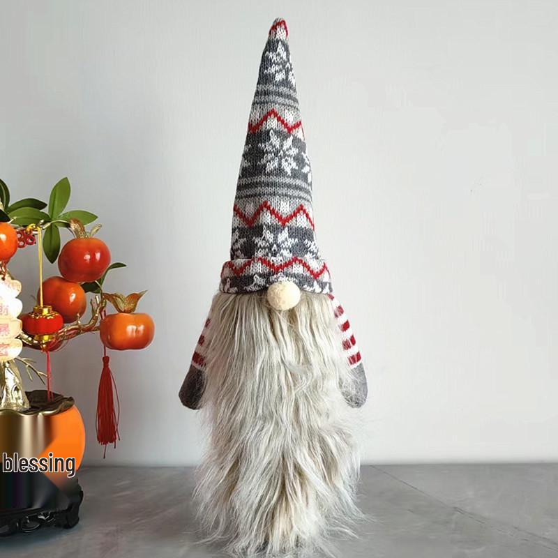 Fundas de Punto Navideñas para Botellas de Vino: Bufanda, Gorro, Muñeco de Nieve para Decoración Festiva de Restaurante