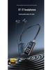 Premium Bluetooth Neck-Hanging Headset with Color Display for Streaming and Sports - Long Battery Life