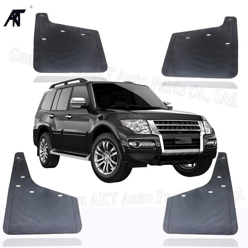 

4 шт./лот, брызговики для Mitsubishi Pajero Montero 2007-передние и задние брызговики, брызговики на крыло