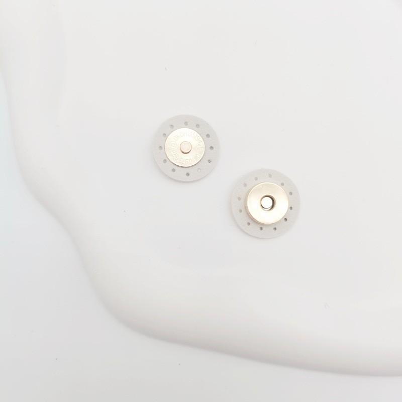 New DIY Hand-Sewn Leather Bag with Magnetic Snap Closure - Small Round Handbag Accessory