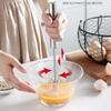 Batător de ouă semi-automat 304 Bate de ouă din oțel inoxidabil 304 Mixer manual de mână Mixer de ouă cu rotire automată Accesorii de bucătărie Instrumente pentru ouă