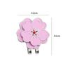 Magnetic For Golfer Pink Flower Golf Hat Clip Hat Marker Ball Position Mark Golf Putting Alignment