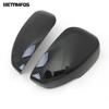 Rearview Side Mirror Cover Trim For Mitsubishi Eclipse Cross 2017-   2024 2025 Carbon Fiber Protector Accessories