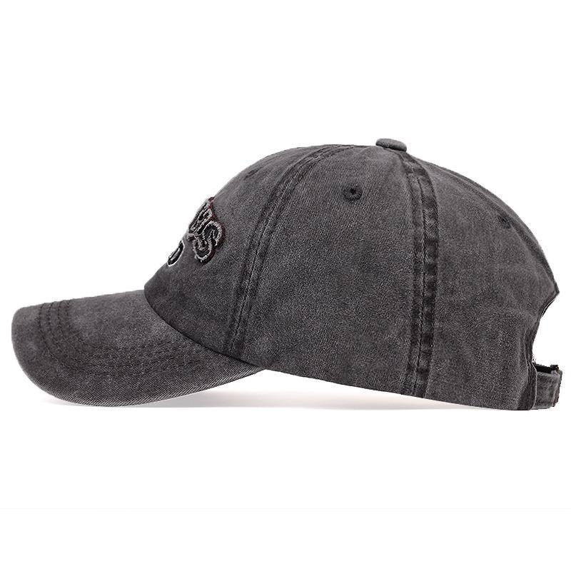 Retro Cap for Women Sunshade Peaked Caps Letter Unisex Outdoor Sunscreen Baseball Hat
