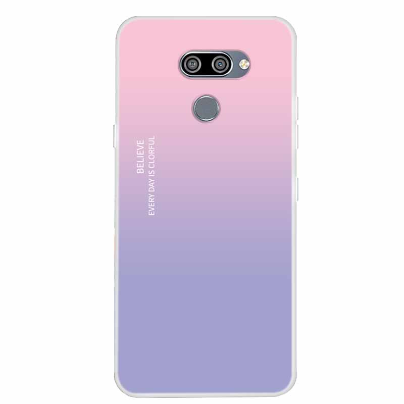 Per custodie LG K50 Q60 Marmo Trasparente Morbido TPU Silicone Cover Protettive per Telefono per LG K12 Prime / K12 Max X6 Custodia Q 60 Bumper Coque