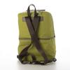 Isaac Nylon and Recycled Leather Combination Multi-Backpack 2003404 LGN(82)