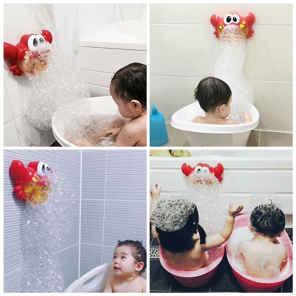 Baby Bath Toy Bubble Crabs Funny Music Bath Bubble Maker Pool Swimming Toys