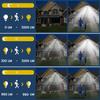 4-in-1 Solar LED Street Lamp, Motion Sensor, Twilight + Remote Control