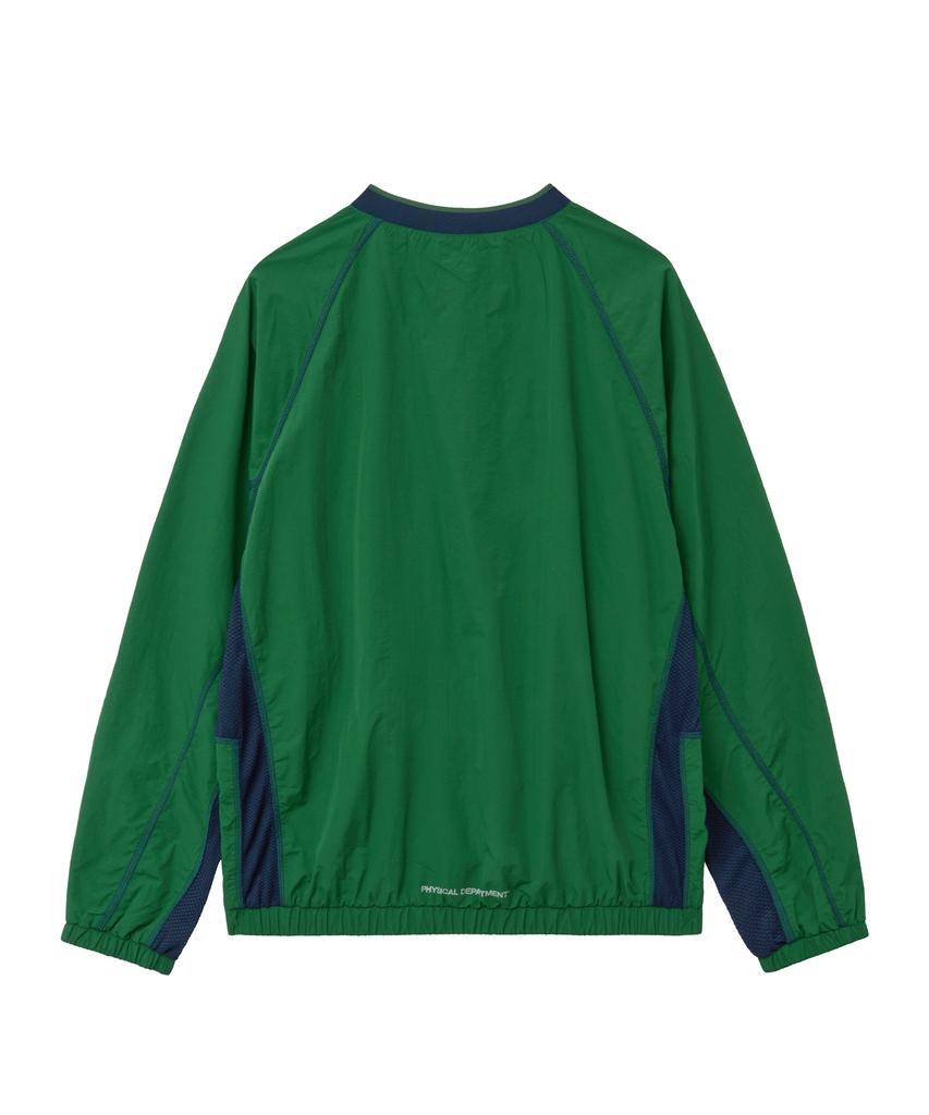 PHYPS MOTORCYCLE Nylon Mesh Block Long Sleeve Green