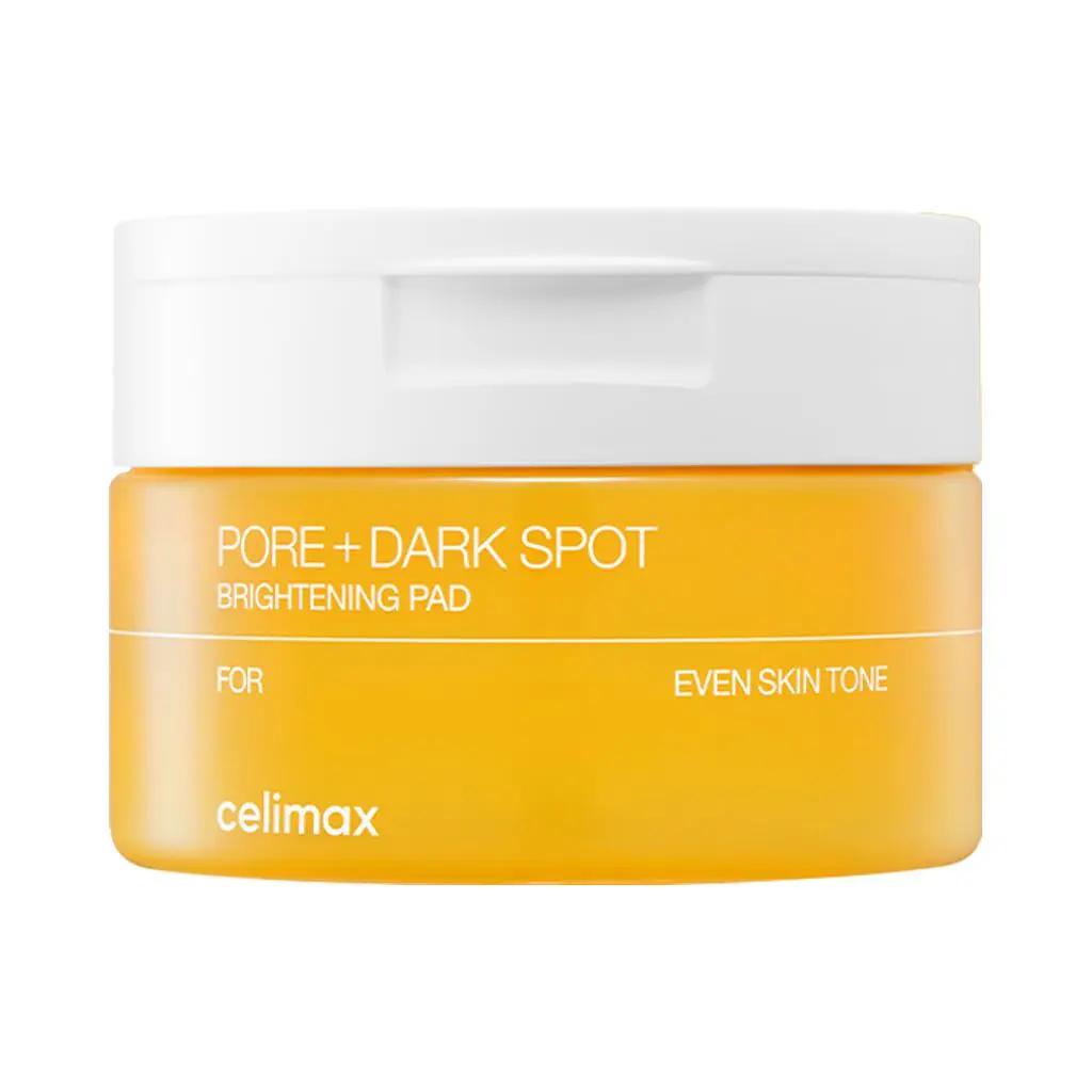 celimax Pore & Dark Spot Brightening Pad – Gentle Exfoliating & Brightening Toner Pads 40p