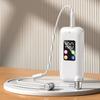 Dual-ear Bluetooth Earphones with Clip, Long-lasting Battery, Universal Compatibility, and Card Slot.