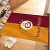Galatasaray 23 Customize Your Name Floor Rug Office Rug Suitable for Kitchen Dining Room Entryway Game Room Antislip Carpet Decorate Offices