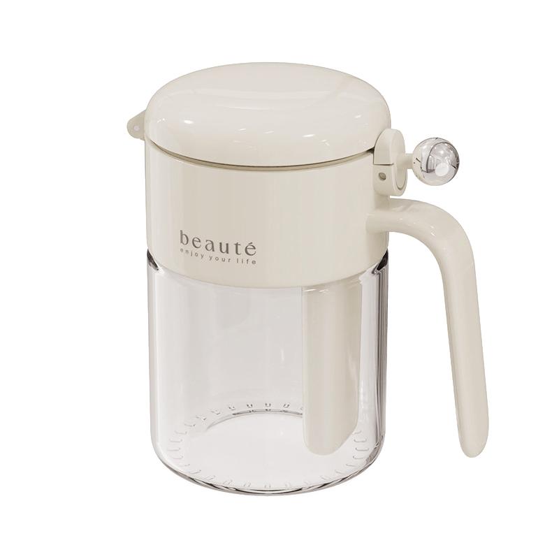 Sealed Seasoning Jar Moisture-Proof Glass Seasoning Jar With Spoon Kitchen Salt Seasoning Box Seasoning Salt Shaker