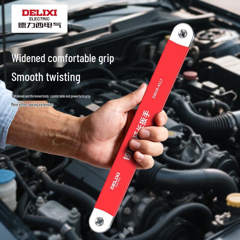 Delixi Multi-Function Extension Ratchet Wrench
