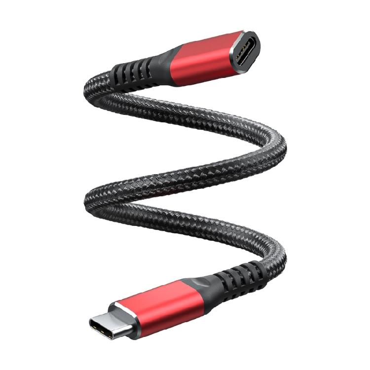 

Блокатор даних USB C Подовжувач Type C Адаптер-шнур Type C Female на Male Тільки для заряджання, передача даних не підтримується 12см 1