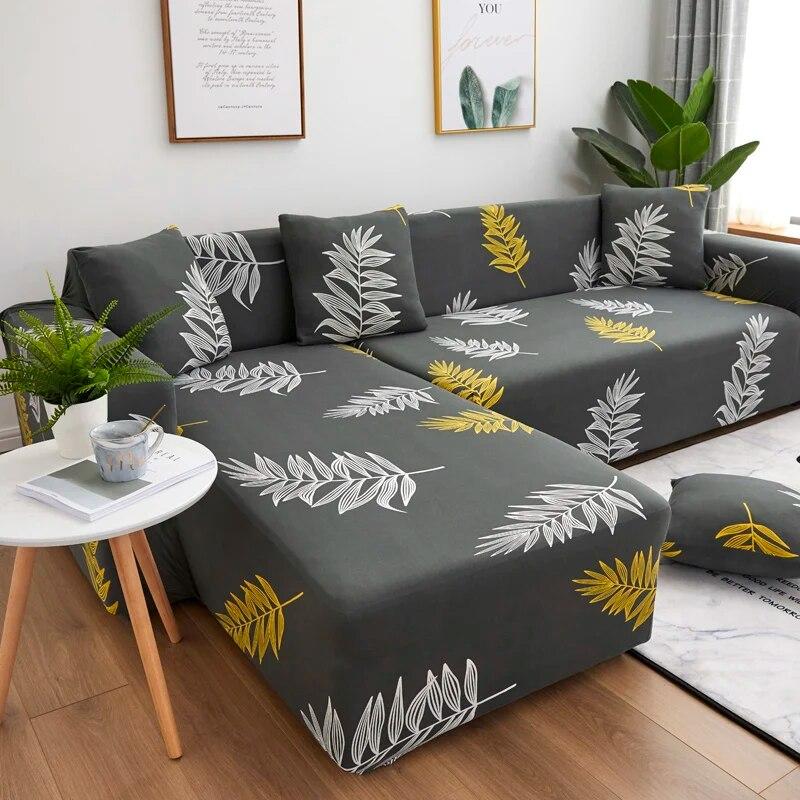 Elastic Sofa Slipcovers Sofa Covers for Living Room Housse Canape 1/2/3/4 Seat Couch Cover Stretch Sectional Furniture Protector