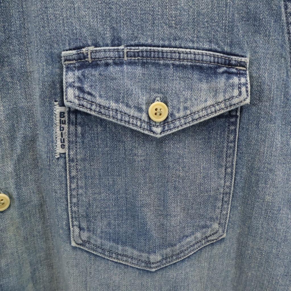 BLUE BLUE Long sleeve Denim shirt 3 Men's Used