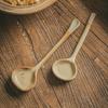 Retro Long-Handled Ceramic Spoon for Tableware, Dessert, Soup, and Stirring