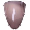 Motorcycle Double Bubble Windshield Wind Deflector ABS Smoke Screen For Kawasaki ZX6R 2005-2008 Accessories