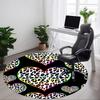 1pc Leopard Heart Pattern Carpet for Office, Non-slip, Soft and Durable Office Rug, Perfect for Office Yy260128032