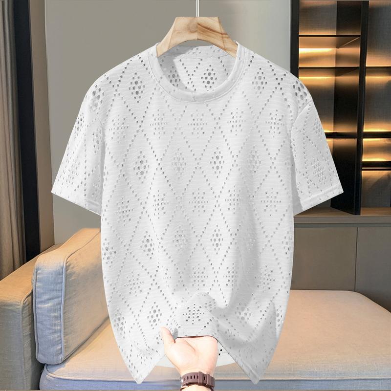 Plus Size 4XL-11XLOversized T-shirt for Men Summer Tops Fashion Short Sleeve Tee Summer Men Clothing