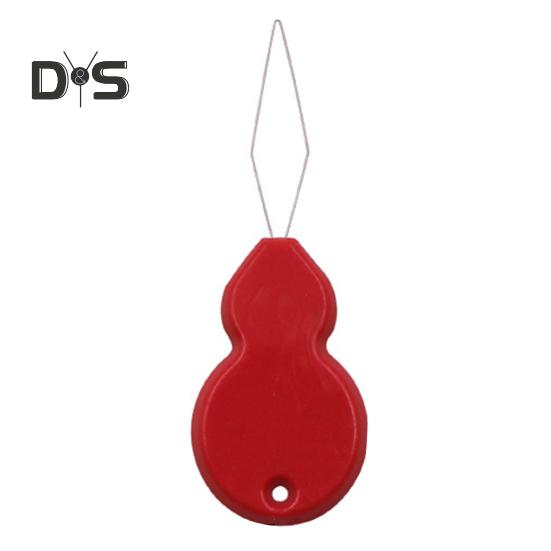 Nadeleinfädler, kürbisförmiger Nadeleinfädler aus Kunststoff für Senioren, Nadeleinfädler-Werkzeug zum Sticken und Handnähen, 20 Stück