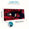 Uchiha Sasuke Mouse Pad, Large Gaming Desk Mat, Non-slip XXL Mousepad for Laptop & Tablet, Mini PC Playmat with Stitched Edges