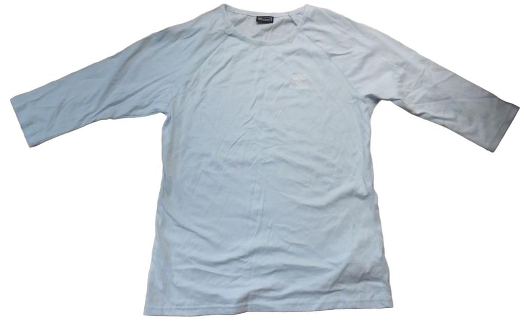 Y1261 HUMMEL LOGO T-SHIRT 3/4 WOMEN'S M