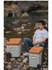 Mountain Guest Portable Insulated Cooler Box for Outdoor Camping, Car, and Trolley Use