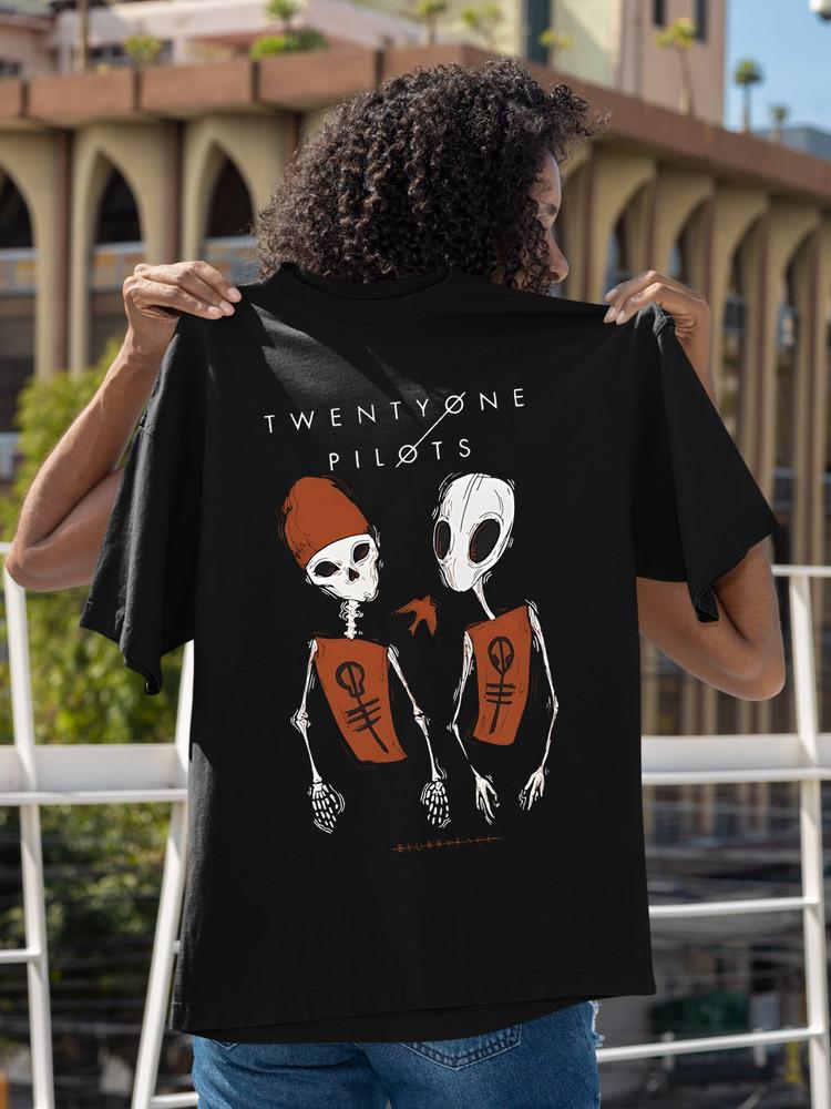 Унисекс футболка Twenty One Pilots, Унисекс футболка Twenty One Pilots Tour Clancy S