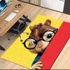 Alvin and the Chipmunks Printed Carpetrugfor Office Chair Living Room Bedroom Kitchen Room Decor Gifts