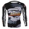 Herren Monkey MMA Boxen Training Enges T-Shirt Boxanzug Sanda Tiger Taekwondo Sportshirt Fitnessstudio Kampf Workout Kleidung