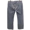 Diesel Striped Pattern Pants W34 Gray Men's Used