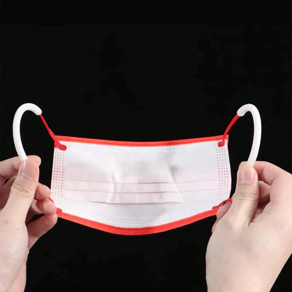 5/20/30Pairs Silicone Mask Ear Guards - Comfortable Ear Protectors for Masks, Reusable, Ear Pressure Relief Accessories