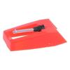2Pcs Gramophone Aluminum Phonograph Phonograph Cartridge Vinyls Record Player Needle Replace