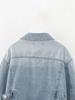 Spring & Autumn Women's Short Denim Jacket and Skirt Set - European & American Style